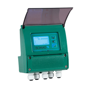 Converter with display for magnetic flow meter MV110