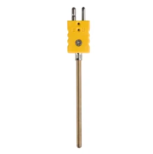 Mineral-insulated thermocouples According to DIN 43710 and DIN EN 60584, with a standard tab connector
