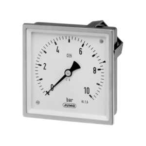 Pressure gauge for panel mounting