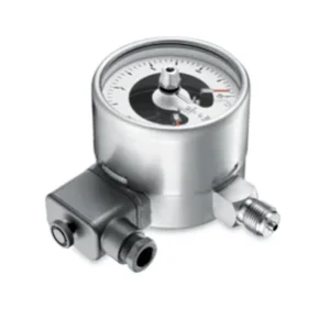 Pressure gauges with contact
