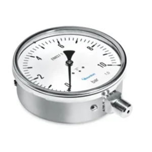 Solid front pressure gauges