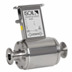 Sanitary sensor for electromagnetic flow meter MS 2420