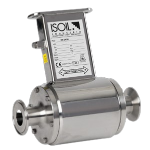 Sanitary sensor for electromagnetic flow meter MS 2420