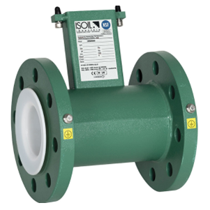 Flanged sensor for electromagnetic flow meter MS2500