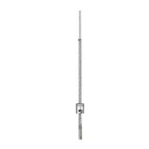 Push-in RTD temperature probe with bayonet fastener