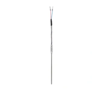 Mineral-insulated thermocouples with bare connection wires